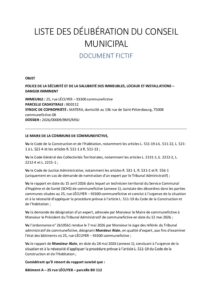 Liste des décisions du conseil municipal du 05 juillet 2026 3 Liste des décisions du conseil municipal du 05 juillet 2026