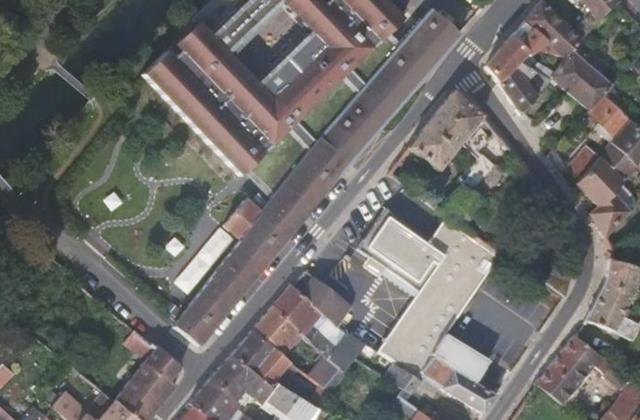 Vue aérienne de EHPAD Amodru