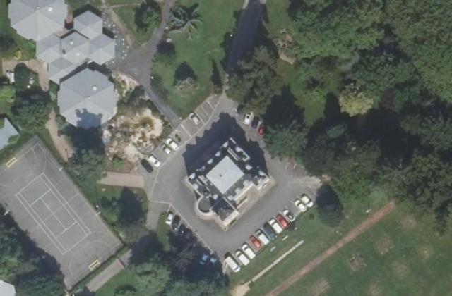 Vue aérienne de Lycée professionnel horticole et paysager UFA Saint-Antoine