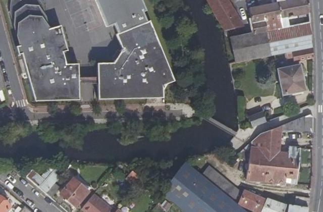 Vue aérienne de Lycée polyvalent Saint-Léon