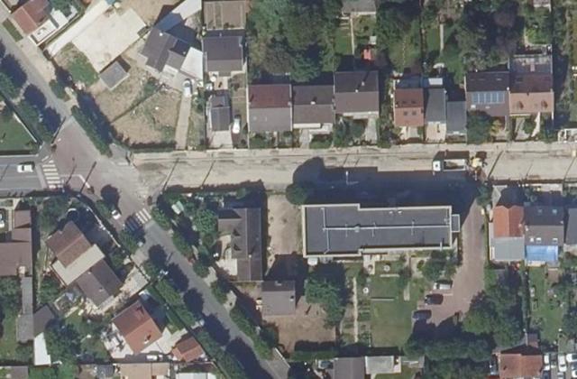 Vue aérienne de CHU Paray