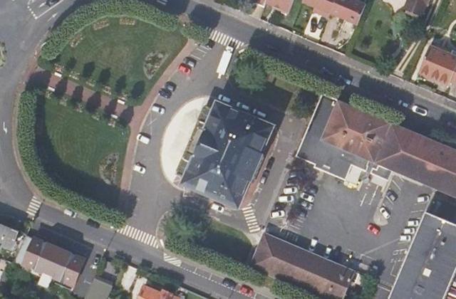 Vue aérienne de CSAPA Generaliste Fleury Merogis