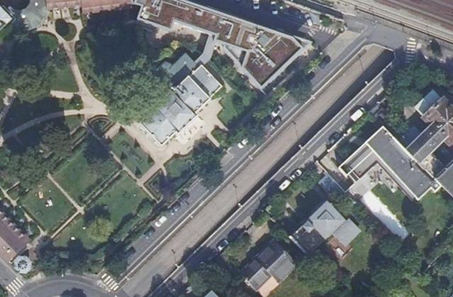 Vue aérienne de Maison de Sante Bellevue