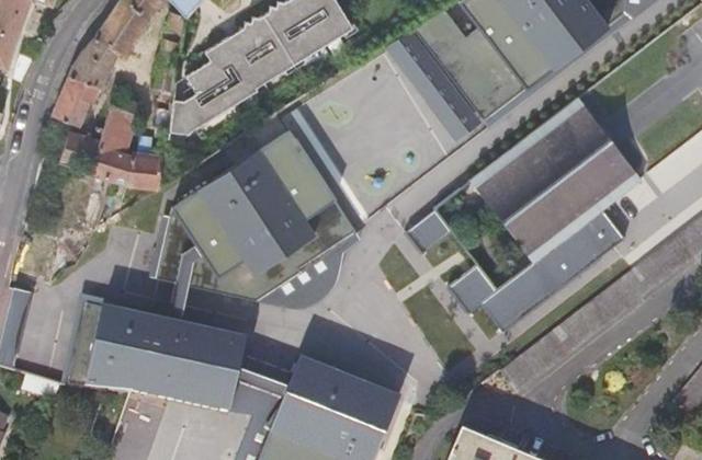 Vue aérienne de Collège Jeanne d'Arc