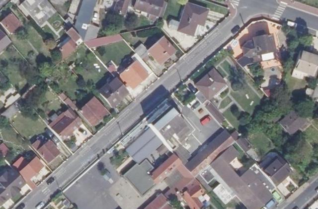 Vue aérienne de IME la Cerisaie