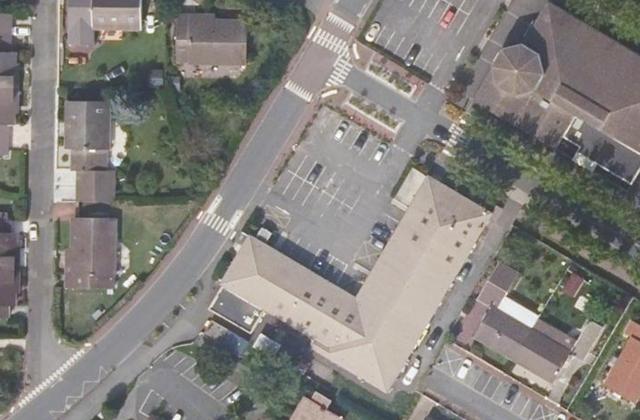 Vue aérienne de Pharmacie Vallet - Charles