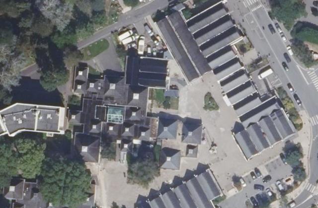 Vue aérienne de Cpmi des Ulis