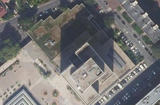 Vue aérienne de Urssaf Île-de-France - site des Hauts-de-Seine