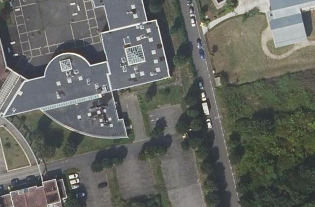 Vue aérienne de Section d'enseignement professionnel du lycée polyvalent Marguerite Yourcenar