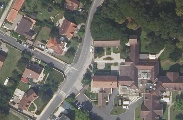 Vue aérienne de EHPAD Residence Degommier