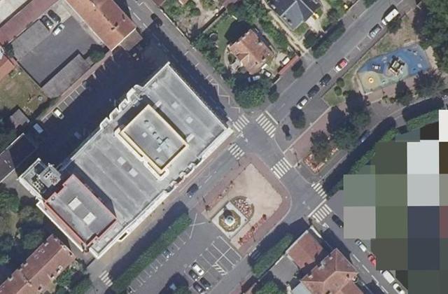 Vue aérienne de CMPP Corbeil Essonnes
