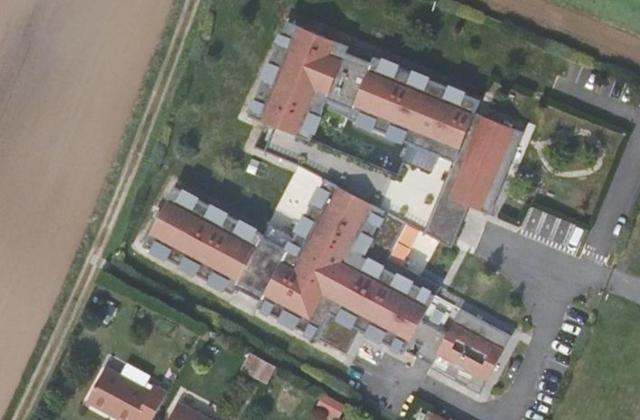 Vue aérienne de EHPAD les Garancieres