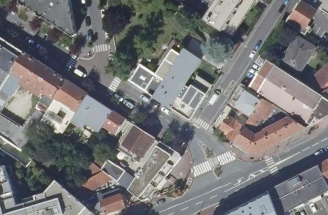 Vue aérienne de Pharmacie des Ecoles