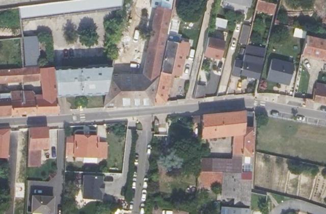 Vue aérienne de Pension de Famille