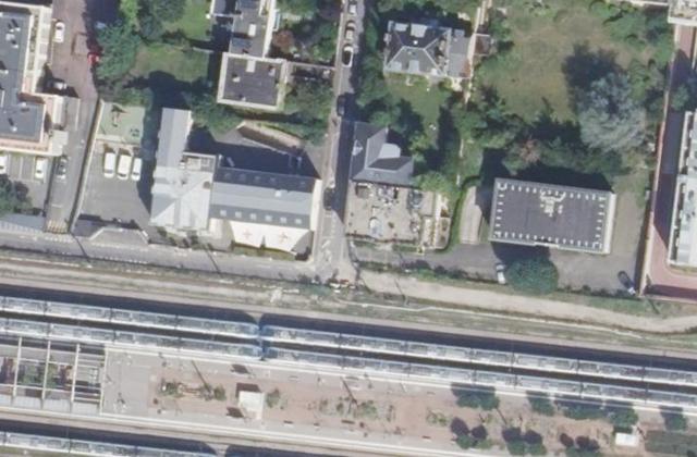 Vue aérienne de CMP de Versailles