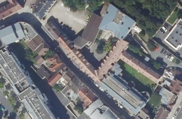 Vue aérienne de Residence Autonomie de la Cour