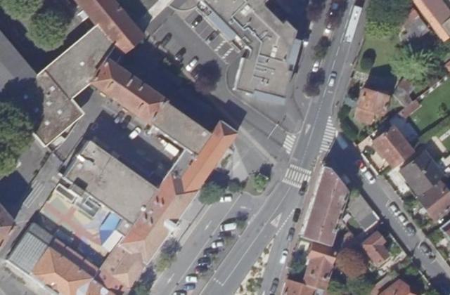 Vue aérienne de Collège Félix Esclangon
