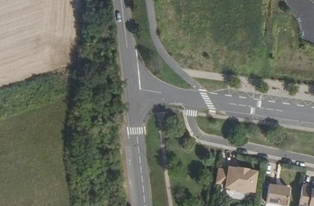Vue aérienne de Lycée professionnel Nelson Mandela