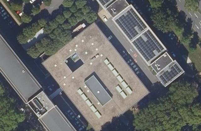 Vue aérienne de Point d'accueil numérique - Evry (Préfecture)