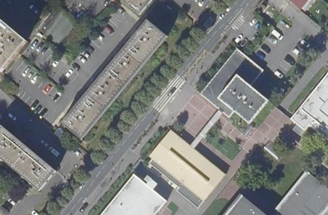 Vue aérienne de Collège Les Sablons
