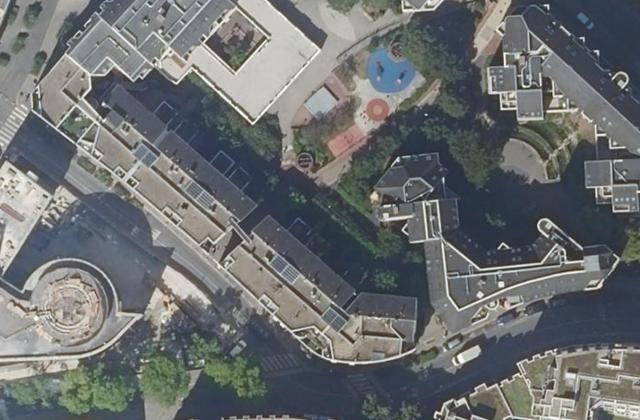 Vue aérienne de Agence régionale de lutte contre l'illettrisme (ARLCI) - Ile-de-France