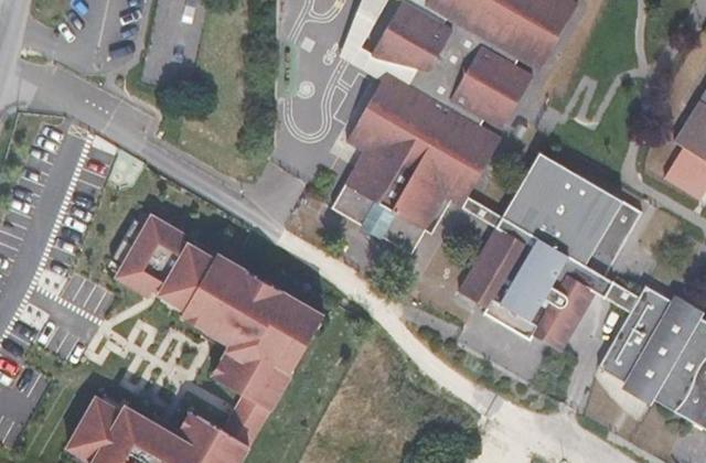 Vue aérienne de Ecole maternelle Lacepède