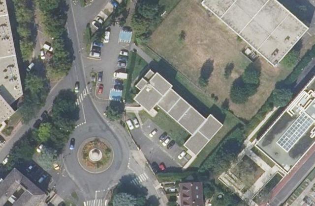 Vue aérienne de France services - Longjumeau