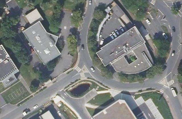 Vue aérienne de Commissariat de police de Savigny-sur-Orge