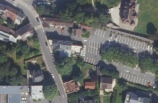 Vue aérienne de Residence Autonomie la Futaie