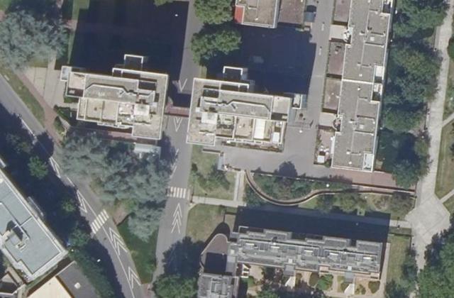Vue aérienne de Centre de ressources et d'information des bénévoles (CRIB) - Ligue de l'enseignement d'Évry