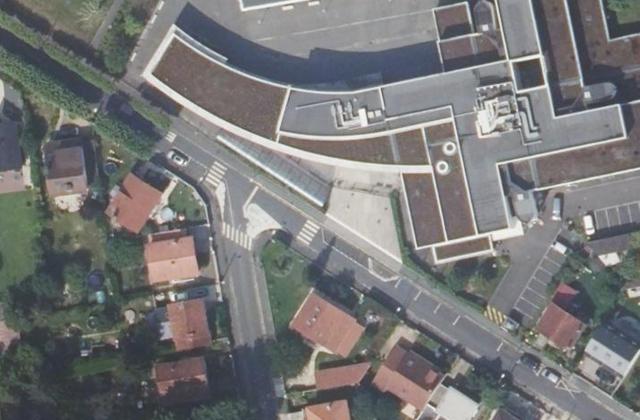 Vue aérienne de Collège Jules Ferry