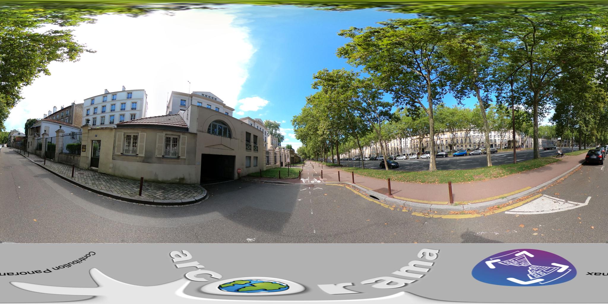 Vue de Tribunal administratif - Versailles