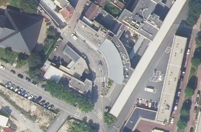 Vue aérienne de Clinique les Tournelles
