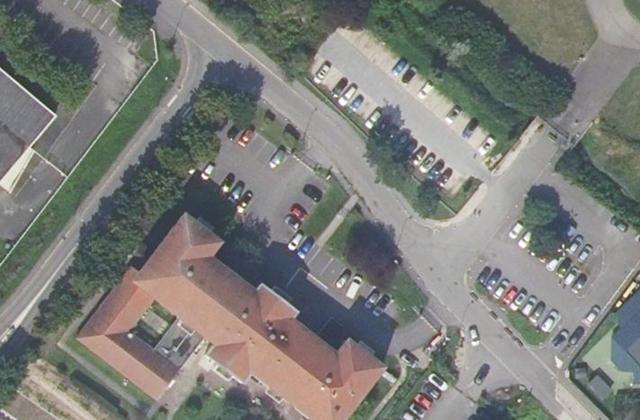 Vue aérienne de EHPAD Residence L'ermitage