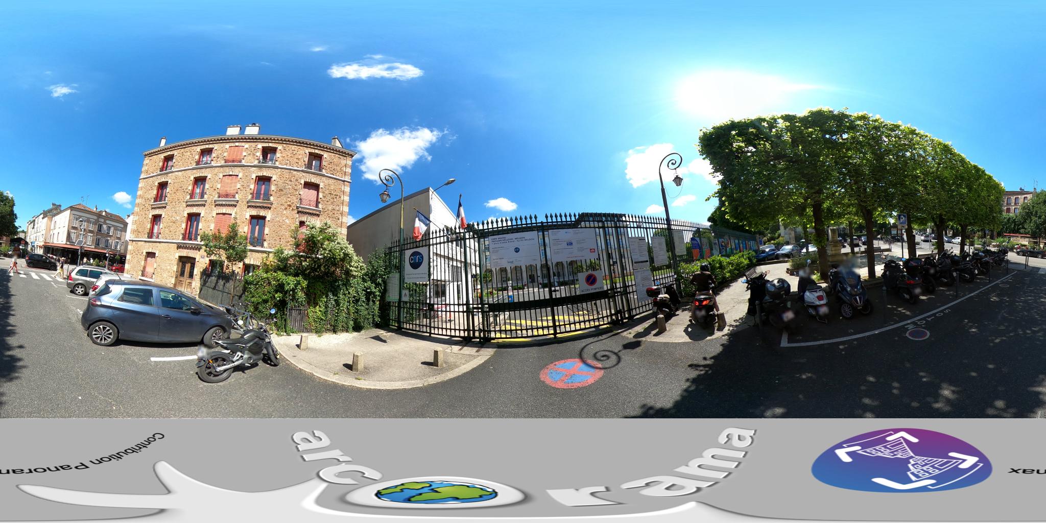 Vue de Centre national de la recherche scientifique (CNRS) - Délégation Île-de-France Meudon