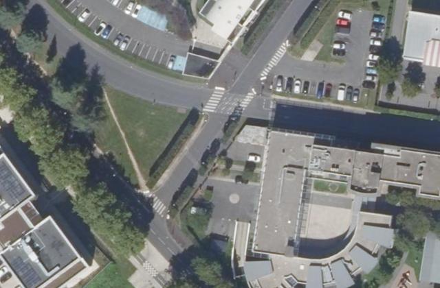 Vue aérienne de IME Jean Paul