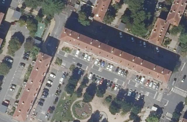 Vue aérienne de Pharmacie du Plateau