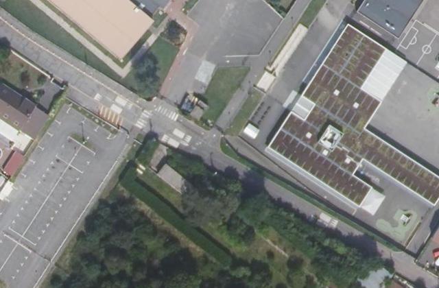 Vue aérienne de Ecole maternelle Carcassonne