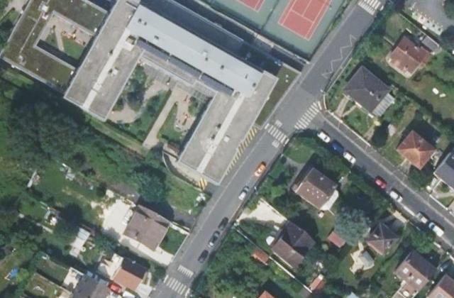 Vue aérienne de EHPAD la Maison des Merisiers