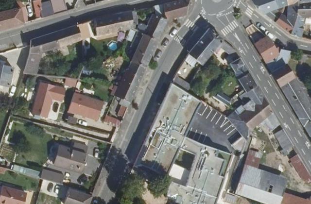 Vue aérienne de EHPA Sainte Cecile