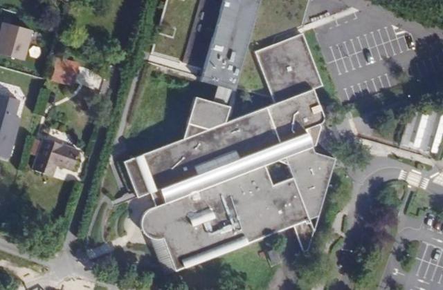 Vue aérienne de Lycée de la vallée de Chevreuse