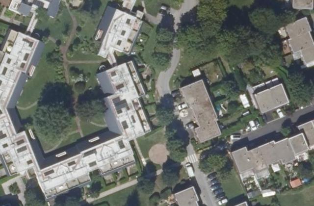 Vue aérienne de Residence Autonomie le Beguinage