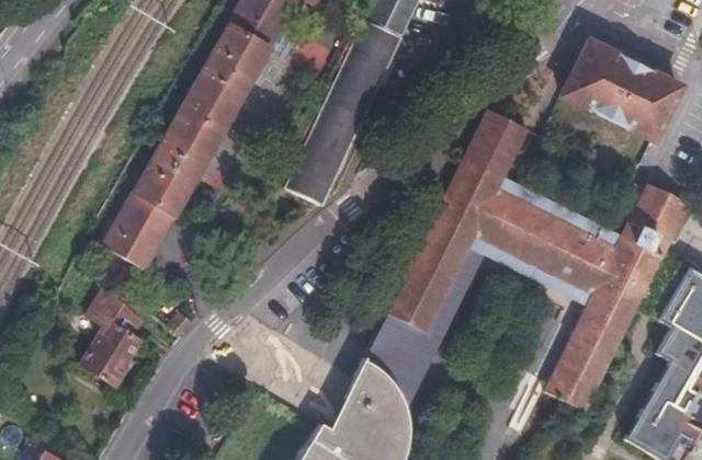 Vue aérienne de Collège Joseph Bara
