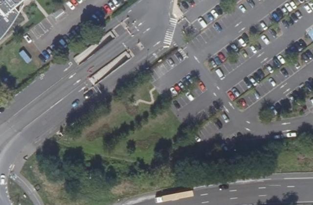 Vue aérienne de CH Essonne Dourdan Etampes Sit Corbeil