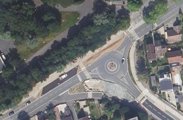 Vue aérienne de Lycée polyvalent Parc de Vilgénis
