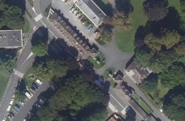 Vue aérienne de Crp Beauvoir