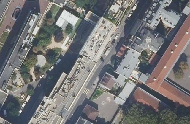 Vue aérienne de Clinique Fsef Paris 16