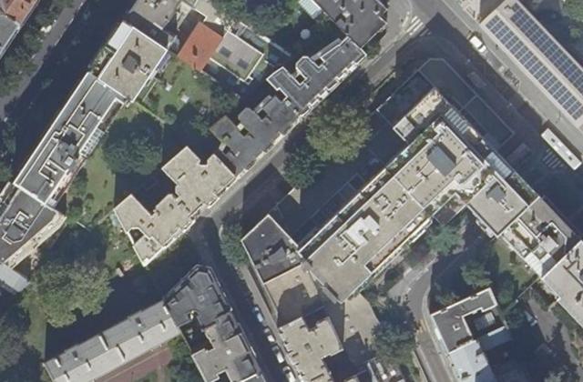 Vue aérienne de CMP Centre Psychosomatique