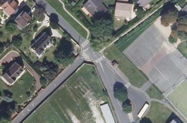Vue aérienne de Erp Gabriel et Charlotte Malleterre