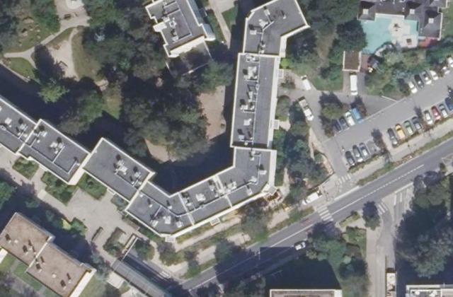 Vue aérienne de Pharmacie de Courdimanche